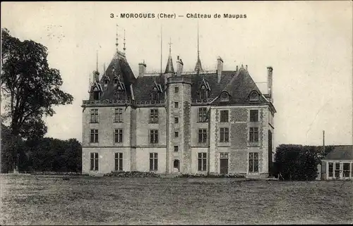 Ak Morogues Cher, Chateau de Maupas