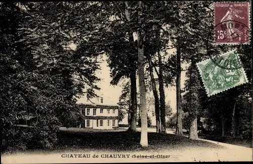 Ak Chauvry Val d´Oise, Le Chateau
