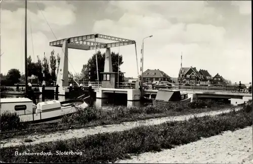 Ak Badhoevedorp Nordholland Niederlande, Sloterbrug