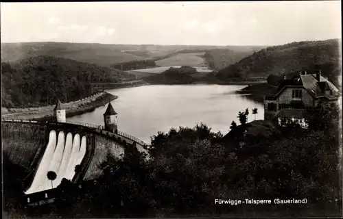 Ak Lüdenscheid im Märkischen Kreis, Fürwigge-Talsperre