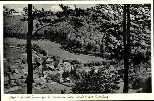 Ak Lonau Herzberg am Harz, Kirchtal, Hirtenberg