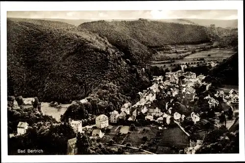 Ak Bad Bertrich an der Mosel Eifel, Totalansicht der Ortschaft