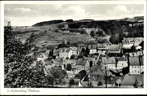 Ak Sankt Andreasberg Braunlage im Oberharz, Blick auf den Ort