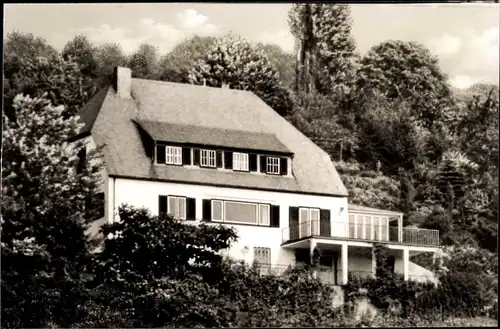 Ak Rhöndorf Bad Honnef am Rhein, Pension Haus Adenauer