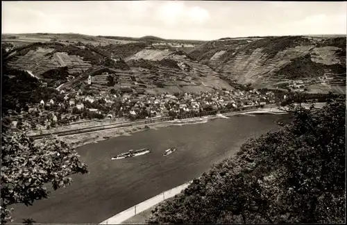 Ak Cobern Kobern Gondorf an der Mosel, Blick auf den Ort mit Umgebung