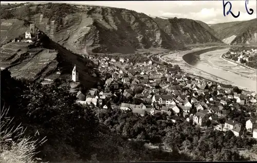 Ak Cobern Kobern Gondorf an der Mosel, Blick auf den Ort mit Umgebung