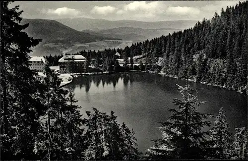 Ak Seebach in Baden Schwarzwald, Mummelsee an der Schwarzwaldhochstraße