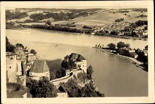 Ak Passau in Niederbayern, Dreiflusseck, Inn, Donau, Ilz