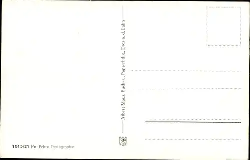 Ak Diez an der Lahn, Gesamtansicht