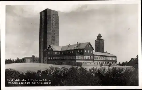 Ak Niederreifenberg Schmitten im Taunus, Großer Feldberg, Hotel Feldberghof