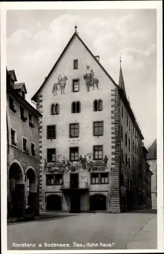 Ak Konstanz am Bodensee, Das Hohe Haus