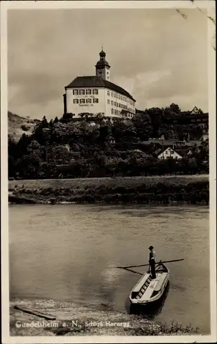 Ak Gundelsheim am Neckar Württemberg, Schloss Hornegg