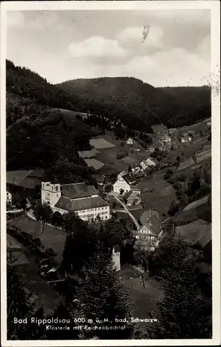 Ak Bad Rippoldsau Schapbach im Schwarzwald, Klösterle mit Reichenbachtal
