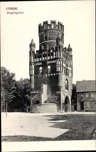 Ak Stendal in der Altmark, Uenglingertor