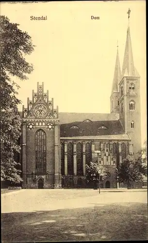 Ak Stendal in der Altmark, Dom