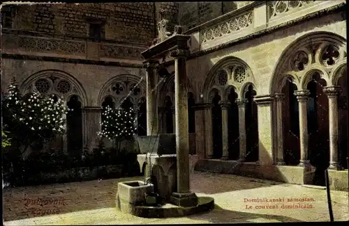 Ak Dubrovnik Raguse Ragusa Kroatien, Dominikanski samostan, Le couvent dominicain