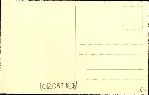 Ak Split Spalato Kroatien, Palme na oball