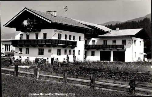 Ak Kirchberg in Tirol, Pension Burgstaller