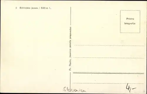 Ak Bohinj Slowenien, Bohinjsko jezero, Wocheiner See, Panorama