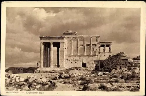 Ak Athen Griechenland, Erechtheion