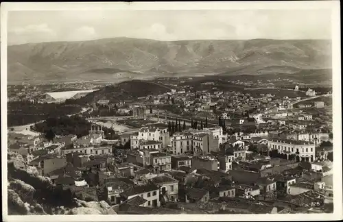 Ak Athen Griechenland, Panorama der Stadt