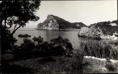 Foto Ak Paleokastritsa Korfu Griechenland, Golfe Paleocrastitsa, Landschaft, Meerpartie