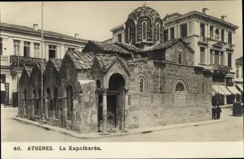 Ak Athen Griechenland, La Kapnikarea
