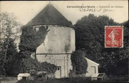 Ak Cormeilles en Vexin Val d´Oise, Colombier du Chateau