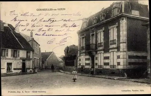 Ak Cormeilles en Vexin Val d´Oise, Stadtpartie