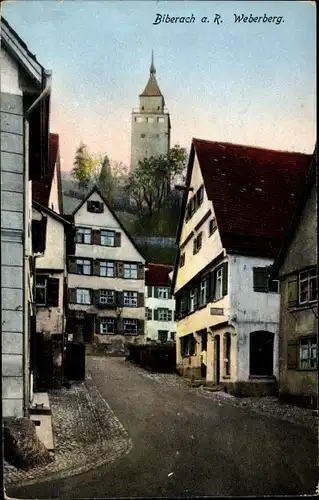 Ak Biberach an der Riß in Oberschwaben, Weberberg, Zieher Z 4885