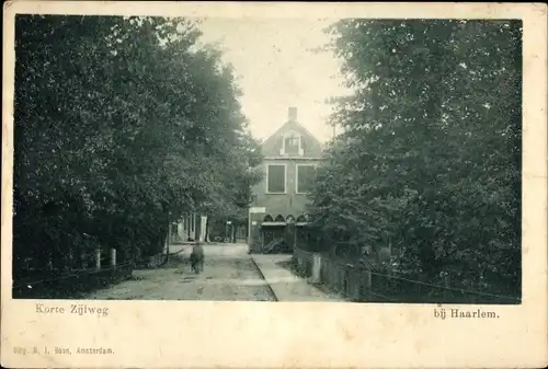 Ak Haarlem Nordholland Niederlande, Korte Zijlweg