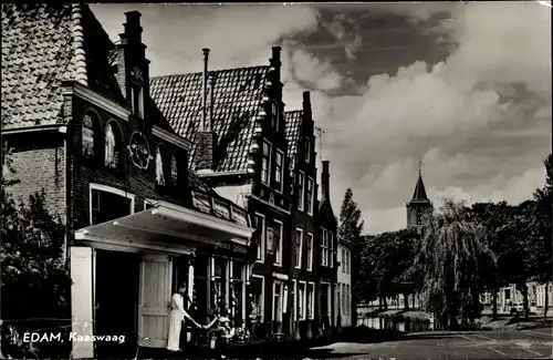 Ak Edam Volendam Nordholland Niederlande, Kaaswaag