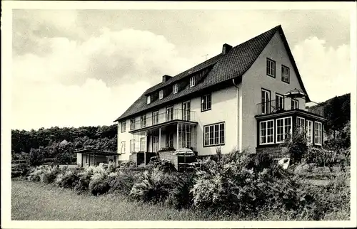 Ak Todenmann Rinteln an der Weser, Weser Berghaus