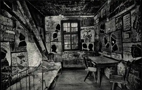 Ak Heidelberg, Alte Universität, Karzer, Palais Royal