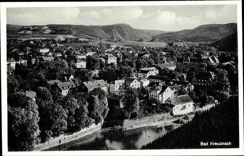 Ak Bad Kreuznach in Rheinland Pfalz, Ortsübersicht