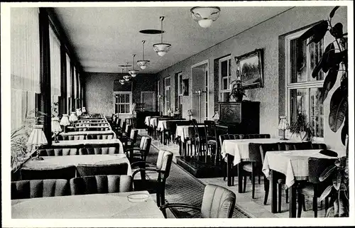 Ak Valdorf Vlotho an der Weser, Bad Senkelteich, Innenansicht