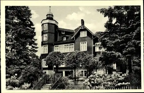 Ak Braunlage im Oberharz, Blick auf das Posterholungsheim Waldhöhe