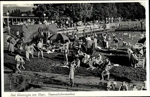 Ak Bad Hönningen am Rhein, Thermalschwimmbad
