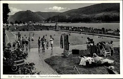 Ak Bad Hönningen am Rhein, Thermalschwimmbad