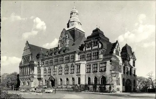 Ak Recklinghausen, Rathaus