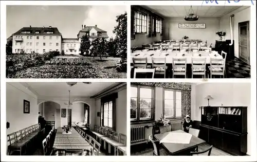 Ak Puschendorf in Mittelfranken, Diakonissen Mutterhaus, Innenansicht