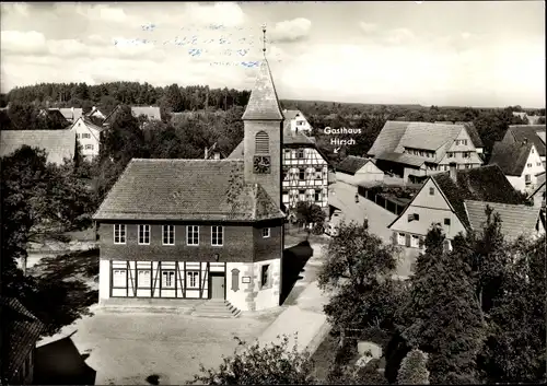 Ak Liebelsberg Neubulach im Schwarzwald, Gasthof zum Hirsch, Inh. Fam. Steimle