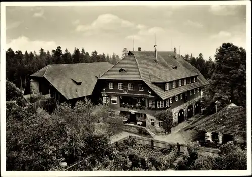 Ak Ödenwald Loßburg im Schwarzwald, Schwarzwaldgasthof Adrionshof, Hugo Göckelmann-Adrion