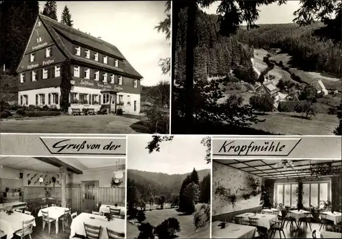 Ak Seewald im Schwarzwald, Gasthof Kropfmühle, Inh. Walter Sundheimer