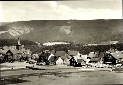 Ak Masserberg in Thüringen, Gesamtansicht