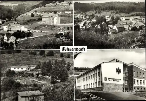 Ak Fehrenbach Masserberg in Thüringen, Erholungsheim Fritz Sattler