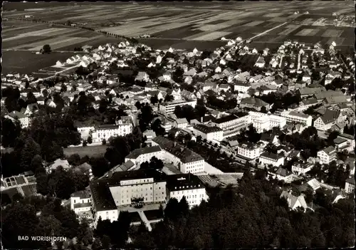 Ak Bad Wörishofen im Unterallgäu, Fliegeraufnahme