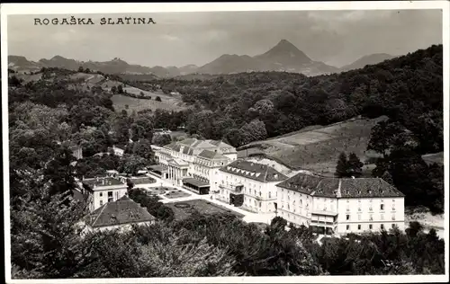 Ak Rogaška Slatina Rohitsch Sauerbrunn Slowenien, Blick auf den Ort
