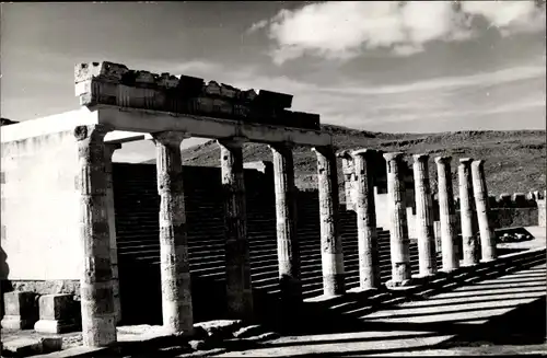 Foto Ak Rhodos Griechenland, Akropolis von Lindos