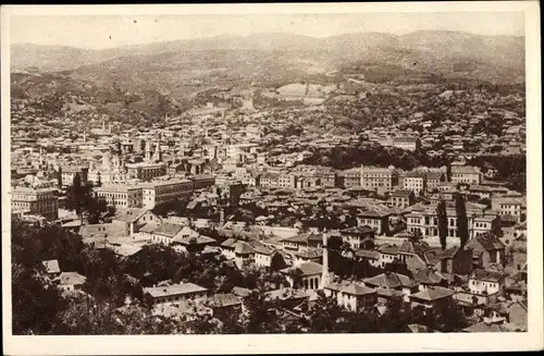 Ak Sarajevo Bosnien Herzegowina, Gesamtansicht